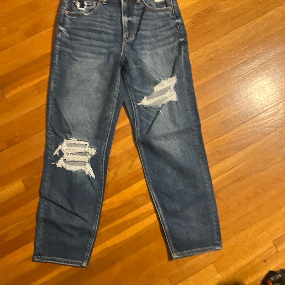 American Eagle Outfitters Womens Mom Straight Jeans